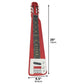 Karrera 6-String Steel Lap Guitar - Metallic Red