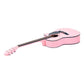 Karrera Acoustic Cutaway 40in Guitar - Pink