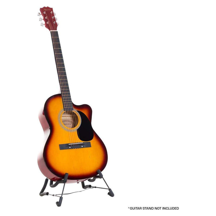 Karrera Acoustic Cutaway 40in Guitar - Sunburst