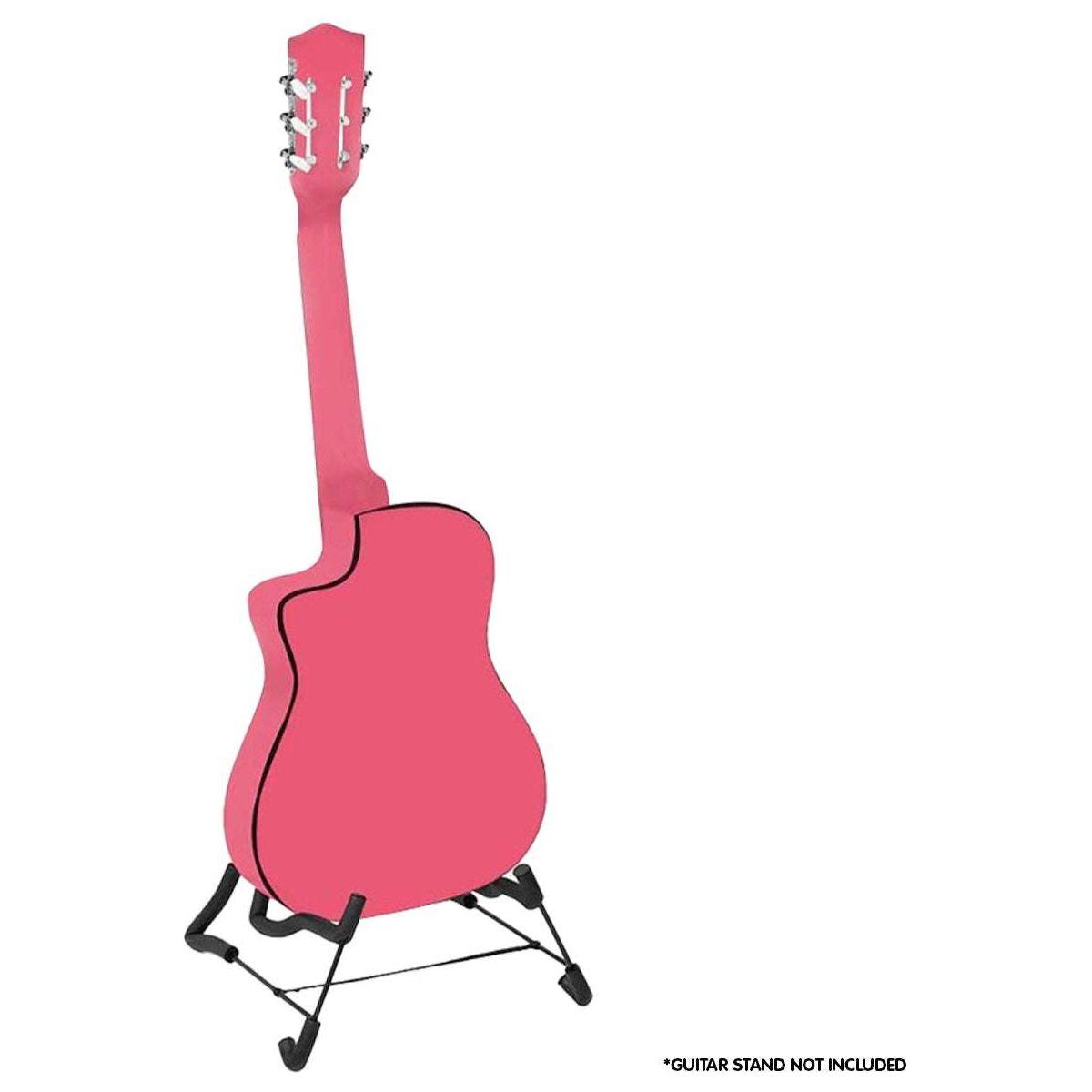 Karrera Childrens Acoustic Guitar Kids - Pink