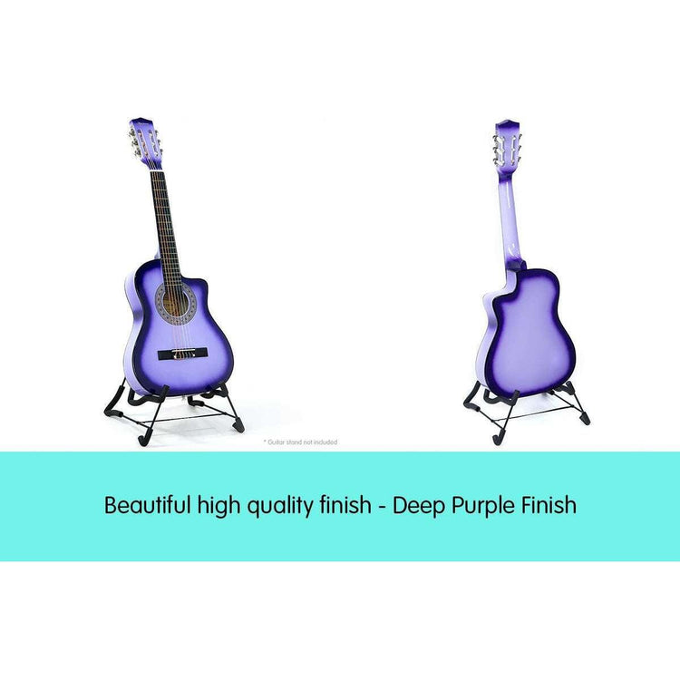 Karrera Childrens Acoustic Guitar Kids - Purple