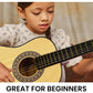 Karrera Childrens Guitar  Wooden 34in Acoustic - Natural