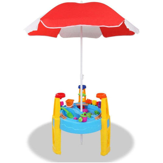 Keezi 26 Piece Kids Umbrella & Table Set - Magdasmall