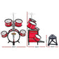 Keezi Kids 7 Drum Set Junior Drums Kit Musical Play Toys Childrens Mini Big Band