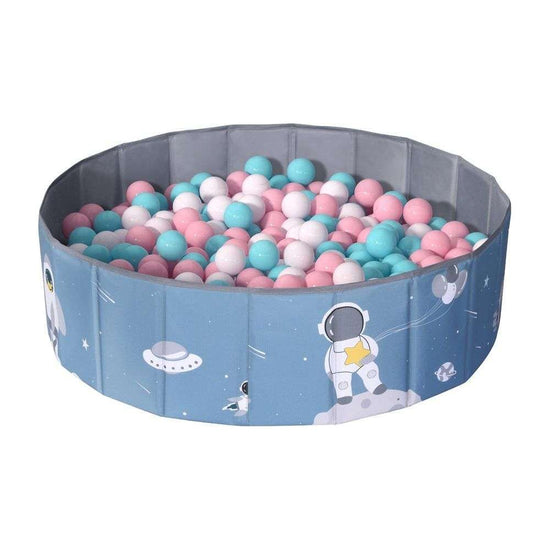 Keezi Kids Ball Pool Pit Toddler Play Foldable Child Playhouse Storage Bag Blue
