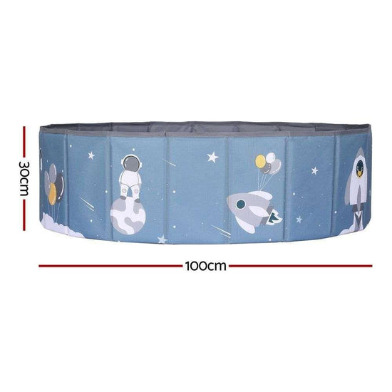 Keezi Kids Ball Pool Pit Toddler Play Foldable Child Playhouse Storage Bag Blue