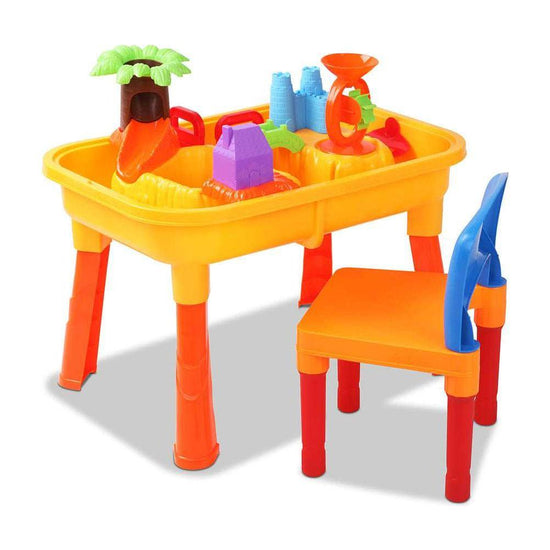 Keezi Kids Table & Chair Sandpit Set - Magdasmall
