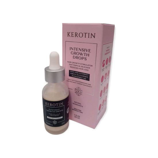 Kerotin Intensive Hair Growth Drops 30ml - Hair Loss Care DHT Blocker Stimulate