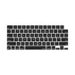Keyboard Cover Skin For MacBook Air Pro 13 13.6 14 15.3 16 A2442 A2779 A2485 A2780 A2681 A2941 M1 M2 2021 to 2023 Black