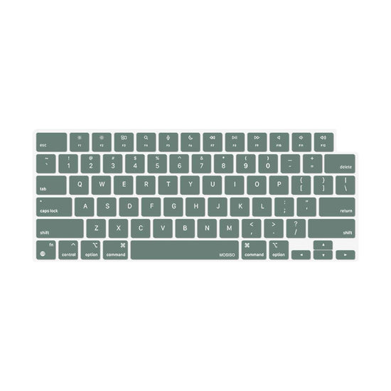 Keyboard Cover Skin For MacBook Air Pro 13 13.6 14 15.3 16 A2442 A2779 A2485 A2780 A2681 A2941 M1 M2 2021 to 2023 Dgreen