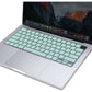 Keyboard Cover Skin For MacBook Air Pro 13 13.6 14 15.3 16 A2442 A2779 A2485 A2780 A2681 A2941 M1 M2 2021 to 2023 Mint Green