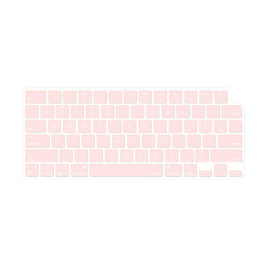 Keyboard Cover Skin For MacBook Air Pro 13 13.6 14 15.3 16 A2442 A2779 A2485 A2780 A2681 A2941 M1 M2 2021 to 2023 Pink