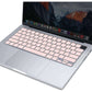 Keyboard Cover Skin For MacBook Air Pro 13 13.6 14 15.3 16 A2442 A2779 A2485 A2780 A2681 A2941 M1 M2 2021 to 2023 Pink