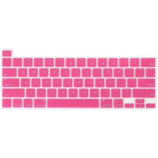 Keyboard Cover Skin For MacBook Pro 13 Pro 16 A2338 A2289 A2251 A2141 M1 M2 2020 to 2023 Hot Pink