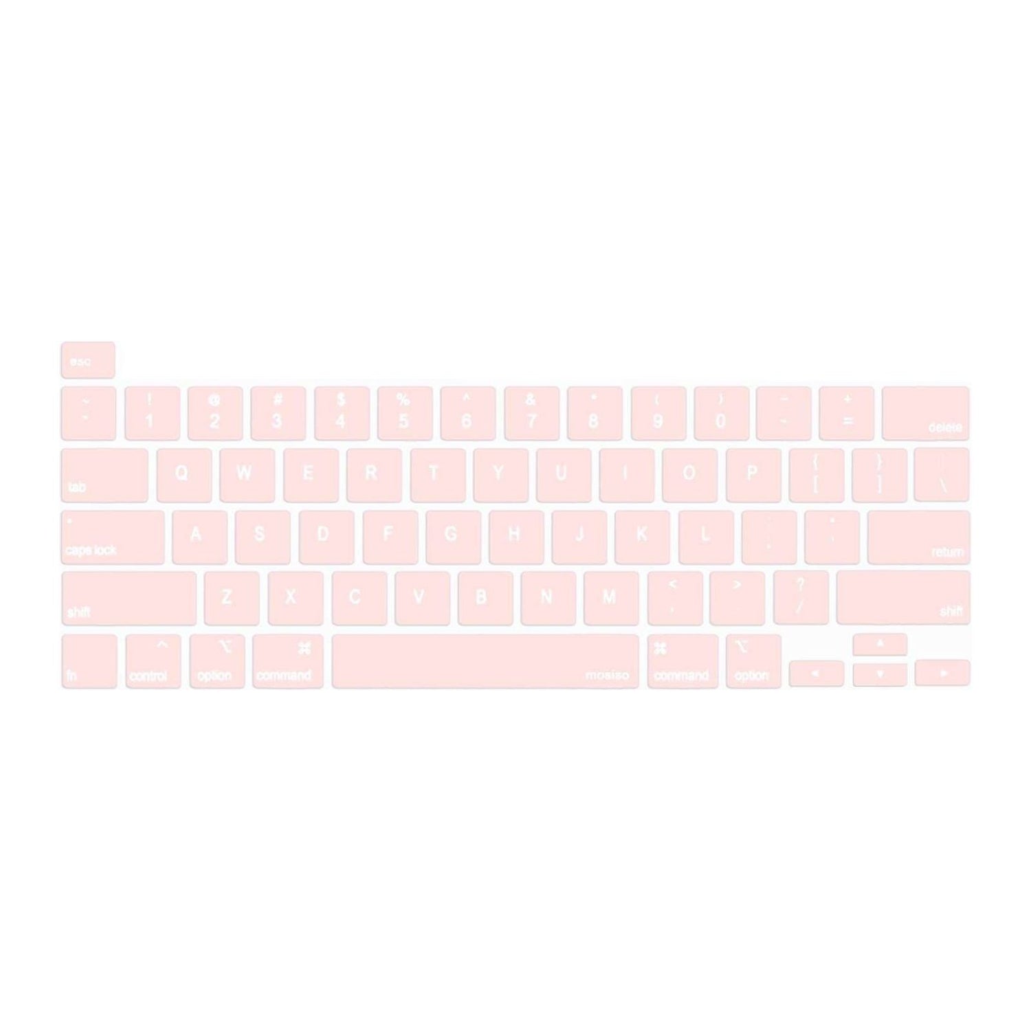 Keyboard Cover Skin For MacBook Pro 13 Pro 16 A2338 A2289 A2251 A2141 M1 M2 2020 to 2023 Pink