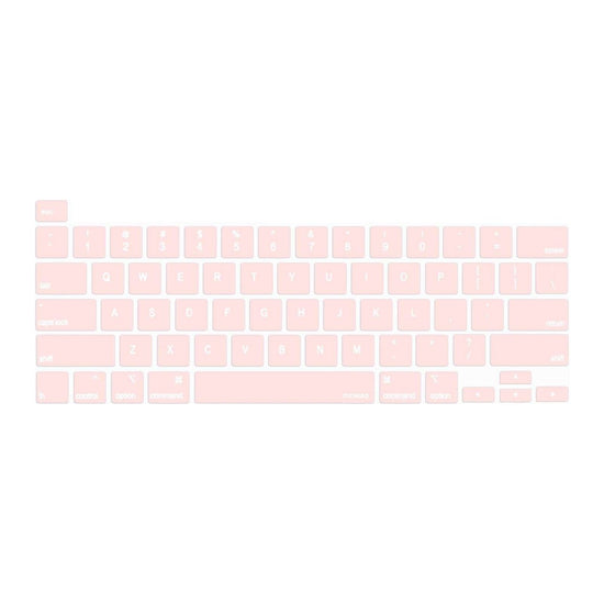 Keyboard Cover Skin For MacBook Pro 13 Pro 16 A2338 A2289 A2251 A2141 M1 M2 2020 to 2023 Pink