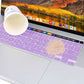 Keyboard Cover Skin For MacBook Pro 13 Pro 16 A2338 A2289 A2251 A2141 M1 M2 2020 to 2023 purple