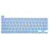 Keyboard Cover Skin For MacBook Pro 13 Pro 16 A2338 A2289 A2251 A2141 M1 M2 2020 to 2023 Sky Blue