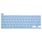 Keyboard Cover Skin For MacBook Pro 13 Pro 16 A2338 A2289 A2251 A2141 M1 M2 2020 to 2023 Sky Blue