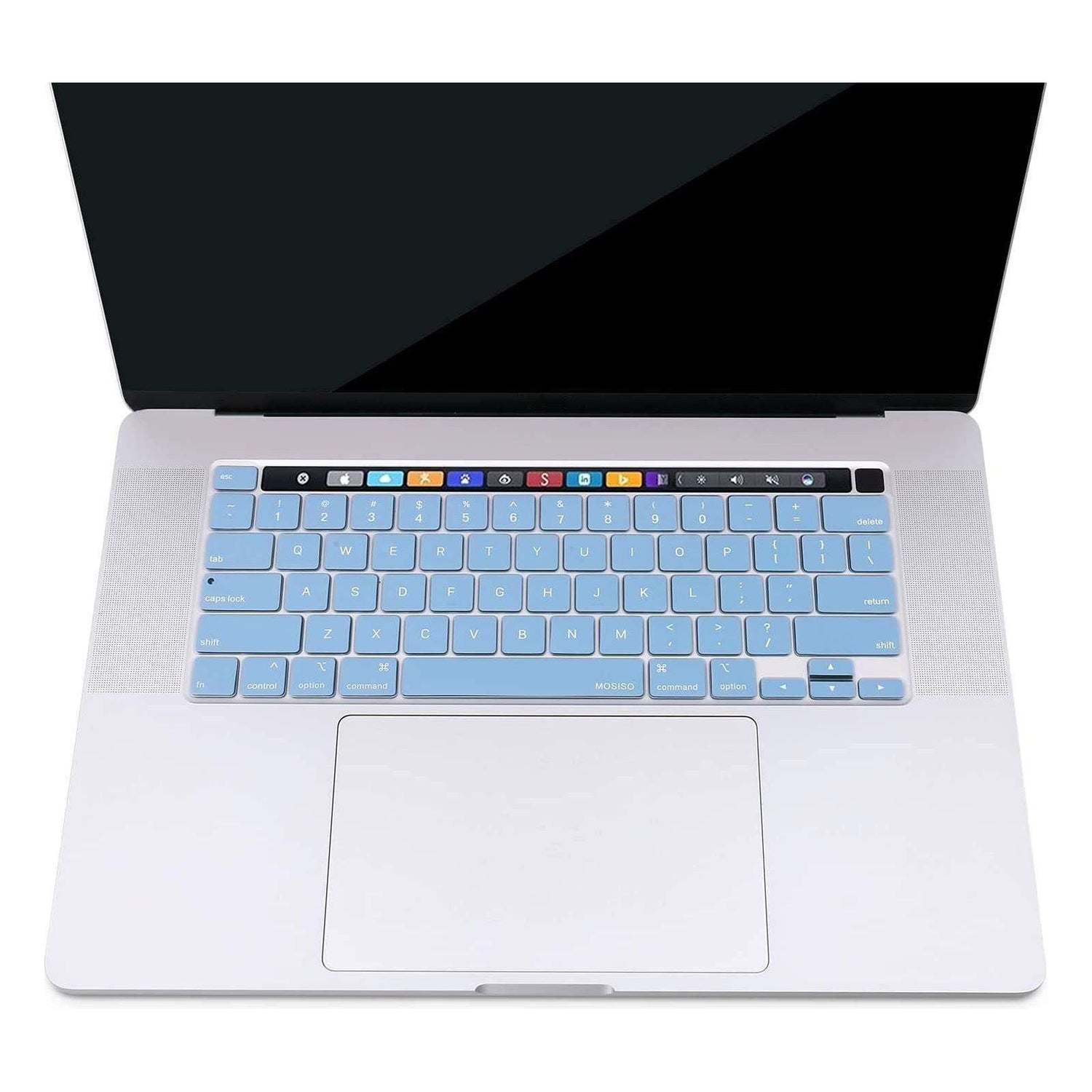 Keyboard Cover Skin For MacBook Pro 13 Pro 16 A2338 A2289 A2251 A2141 M1 M2 2020 to 2023 Sky Blue