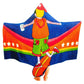 Kids Cotton Velour Beach Cape Skater Boy