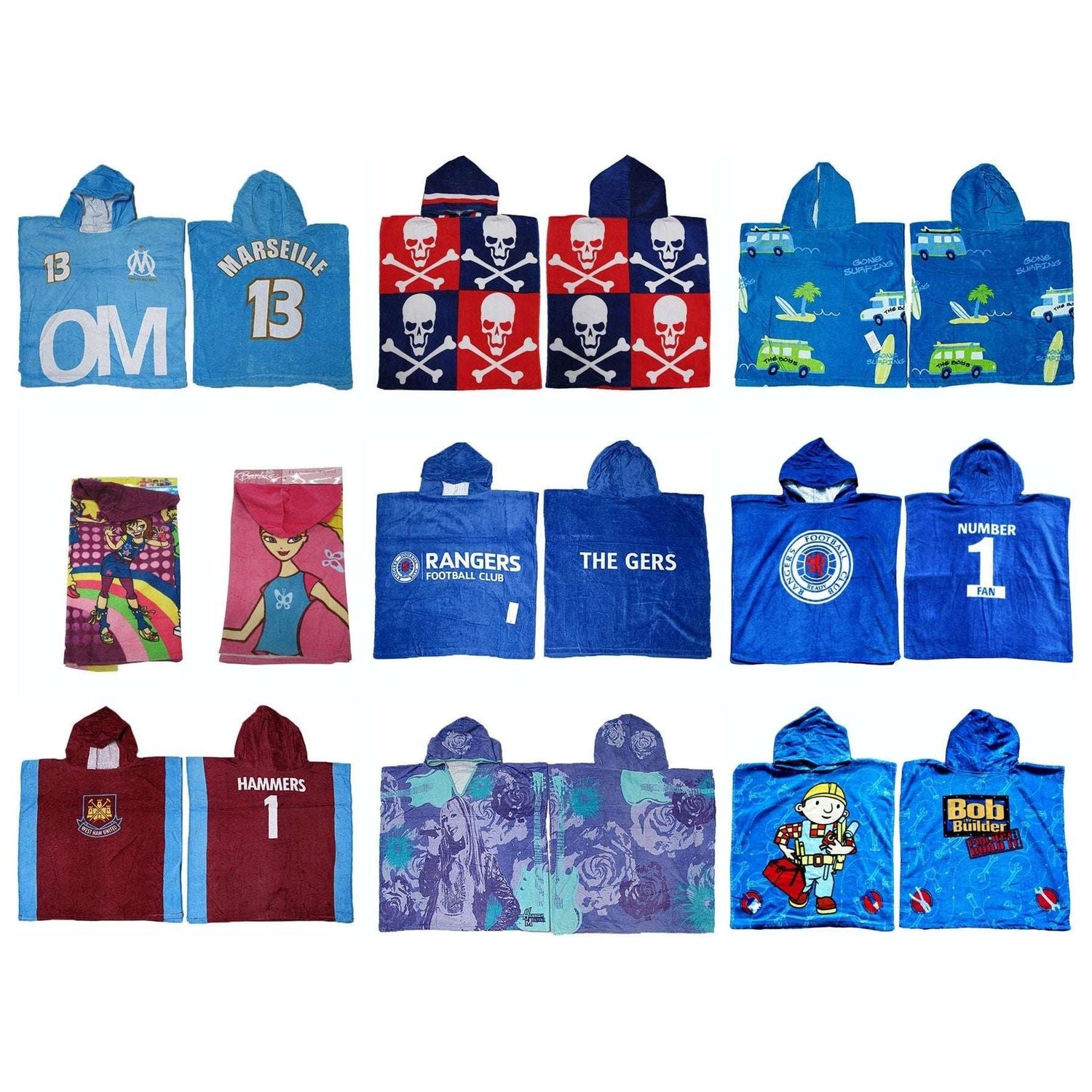 Kids Hooded Towel Marseille 13 - Magdasmall