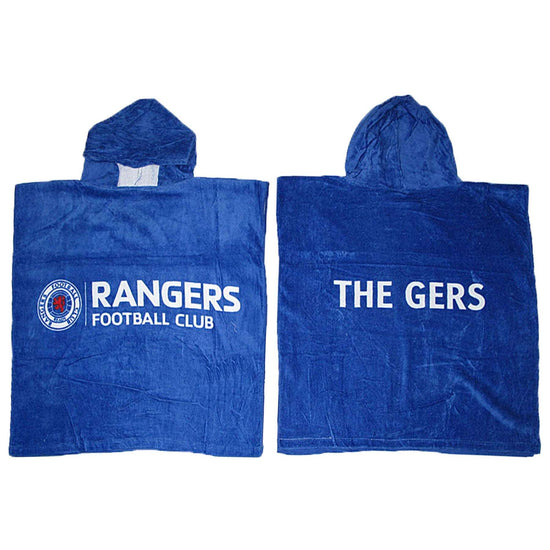 Kids Hooded Towel Rangers Football - Magdasmall
