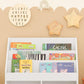 Kids Shelving Unit 3 Shelves 2 Compartments - Magdasmall