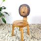 Kids Wooden Chair Lion - Magdasmall