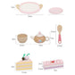 Kids Wooden Kitchen Tea Set Pretend Play
