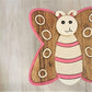 Kids Wooden Stool Butterfly - Magdasmall