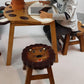 Kids Wooden Stool Lion