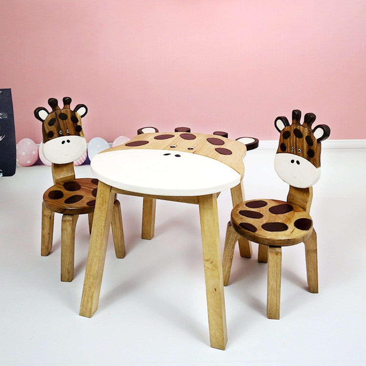 Kids Wooden Table Giraffee