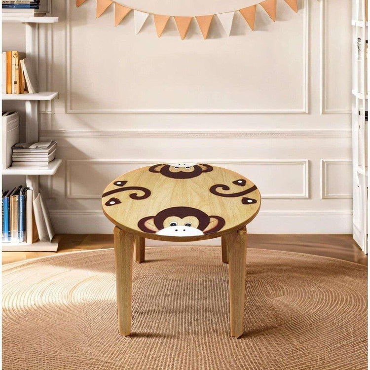 Kids Wooden Table Monkey