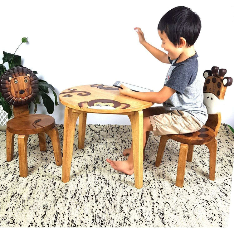 Kids Wooden Table Monkey