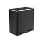 Kitchen Dual Recycling Bin 30L, Black