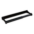 Kitchen Paper Holder Under Cabinet Screw Wall Mount Adhesive Paper Towel Holder Rectangle Black