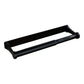 Kitchen Paper Holder Under Cabinet Screw Wall Mount Adhesive Paper Towel Holder Rectangle Black