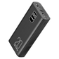 KIVEE PT23 20000mAh Power Bank with Digital Display Black