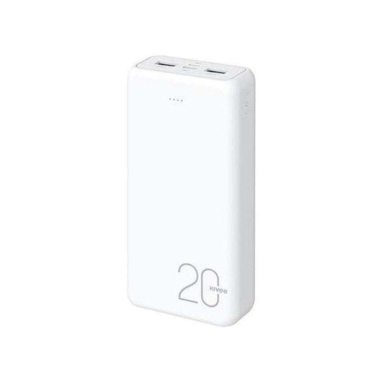 KIVEE PT63 20000mAh Power Bank White