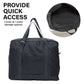 KOELE Navy Shopper Bag Travel Duffle Bag Foldable Laptop Luggage KO-BOSTON