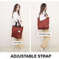 KOELE Wine Shopper Bag Tote Bag Foldable Travel Laptop Grocery KO-SHOULDER - Magdasmall