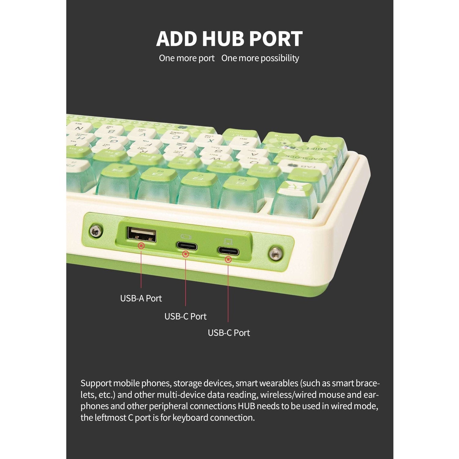 KZZI K75 PRO RGB 75% Wireless Gasket Mechanical Lemon Green Keyboard, Triple Mode, Eternity Tactile Switch