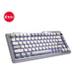 KZZI K75 PRO RGB 75% Wireless Gasket Mechanical Night Grey Keyboard, Triple Mode, Eternity Tactile Switch