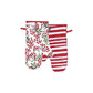 Ladelle Berry Berry Christmas Set of 2 Oven Mitts 18 x 33 cm - Magdasmall