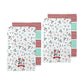 Ladelle Joyful Holly Jolly Christmas Set of 4 Cotton Kitchen Towels 45 x 70 cm - Magdasmall