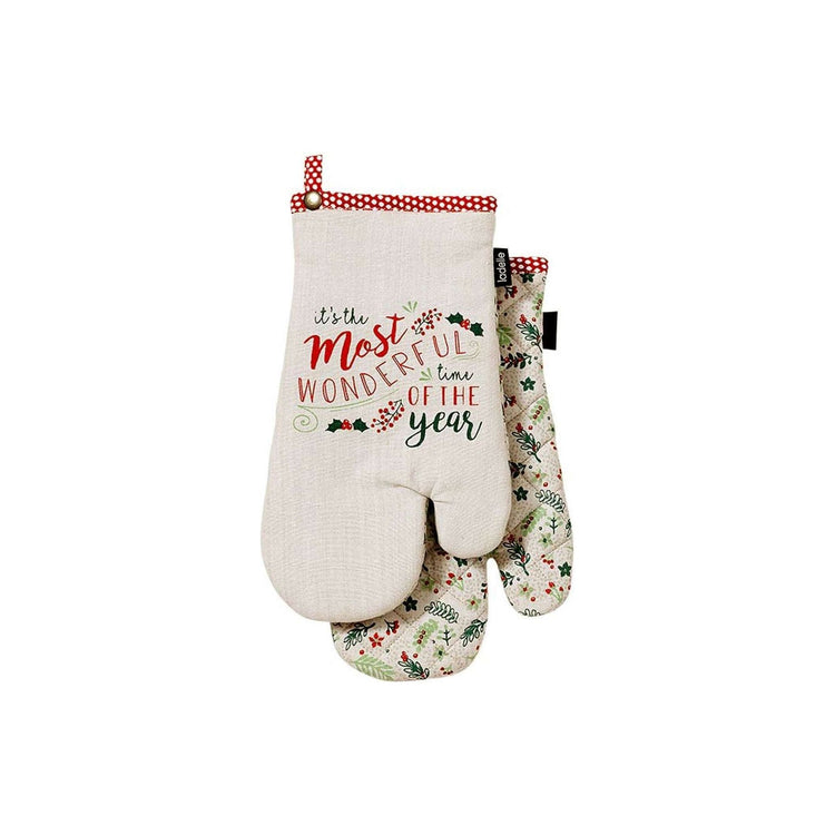 Ladelle Set of 2 Wonderful Kitchen / BBQ Oven Mitt - Magdasmall