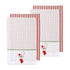 Ladelle Set of 4 Aussie Stocking Kitchen / Cleaning 100% Cotton Tea Towels 45 x 70 cm