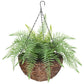 Large Artificial Hanging Basket (Fern Hanging Basket) - Magdasmall