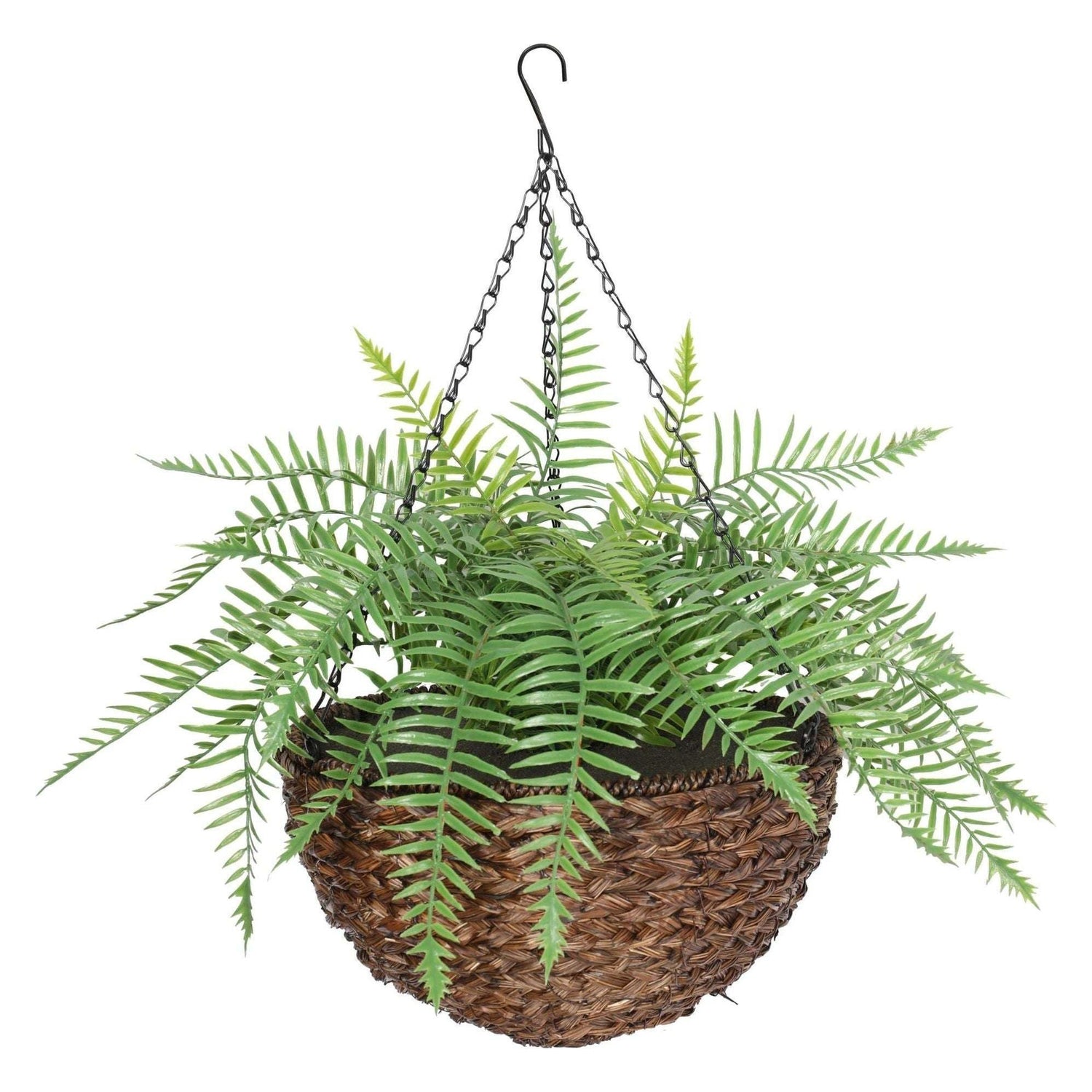 Large Artificial Hanging Basket (Fern Hanging Basket)